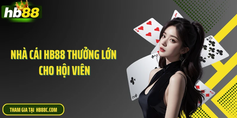 Nhà cái HB88 thưởng lớn cho hội viên
